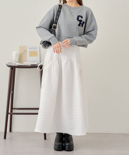 「Chico」 フレアスカート FREE ホワイト レディース_画像7