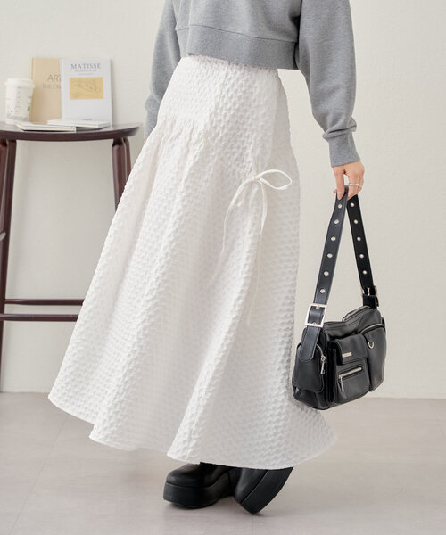 「Chico」 フレアスカート FREE ホワイト レディース_画像10