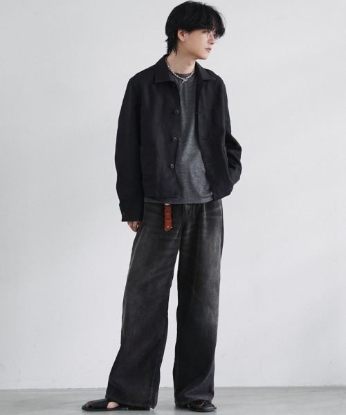 LIDnM（リドム） パンツ SUNBURN AGED CORDUROY PANTS メンズ