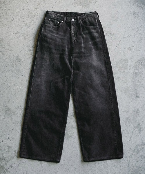 LIDnM（リドム） パンツ SUNBURN AGED CORDUROY PANTS メンズ