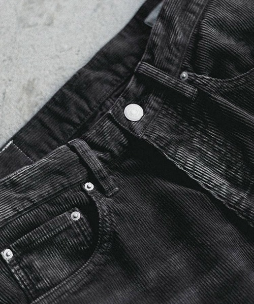 LIDnM（リドム） パンツ SUNBURN AGED CORDUROY PANTS メンズ