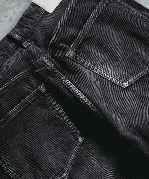 LIDnM（リドム） パンツ SUNBURN AGED CORDUROY PANTS メンズ