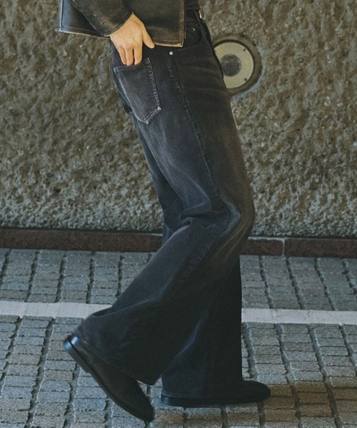 LIDnM（リドム） パンツ SUNBURN AGED CORDUROY PANTS メンズ