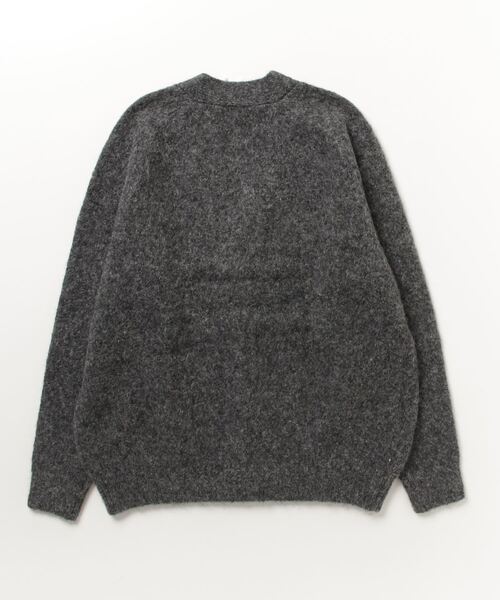 UNITED ARROWS」 ニットカーディガン L ダークグレー メンズ BEAUTY 