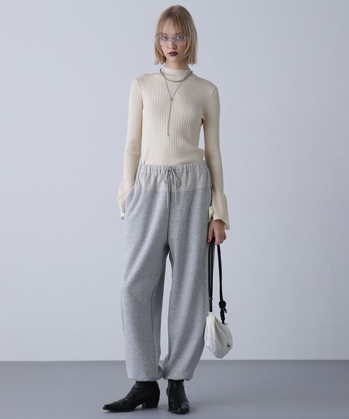 「ROSE BUD」 長袖ニット ONE SIZE ホワイト レディース_画像4
