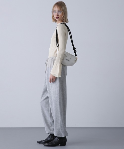 「ROSE BUD」 長袖ニット ONE SIZE ホワイト レディース_画像5