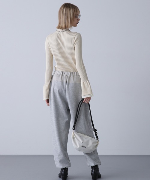 「ROSE BUD」 長袖ニット ONE SIZE ホワイト レディース_画像6