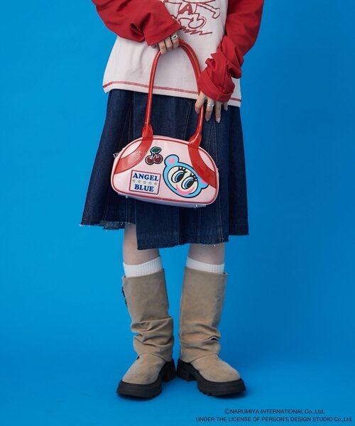 w closet（ダブルクローゼット） ボストンバッグ 「ANGEL BLUE