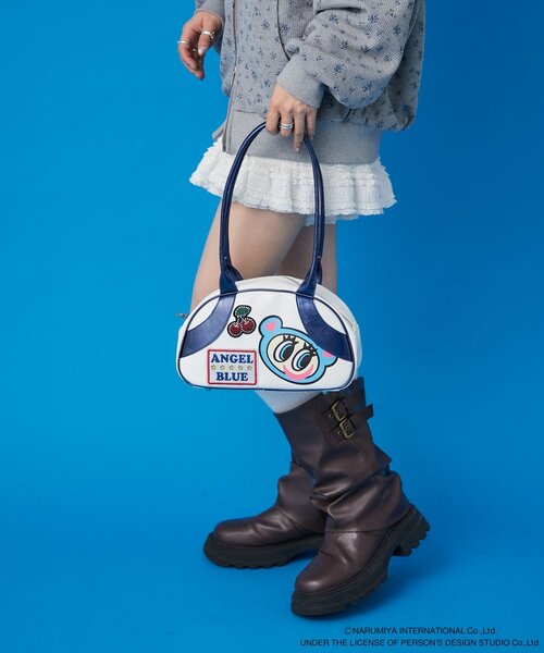 w closet（ダブルクローゼット） ボストンバッグ 「ANGEL BLUE