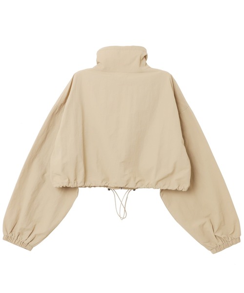 「andme」 「alma design」ナイロンブルゾン FREE キナリ レディース_画像3