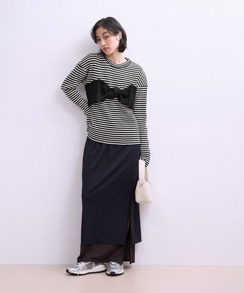 ADAM ET ROPE'（アダムエロペ） tシャツ 「WEB限定」ツイストビスチェ