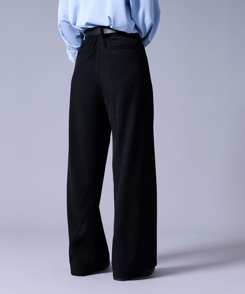 Ellno Loset（エルノロゼット） uvカット スラックス カーブライン