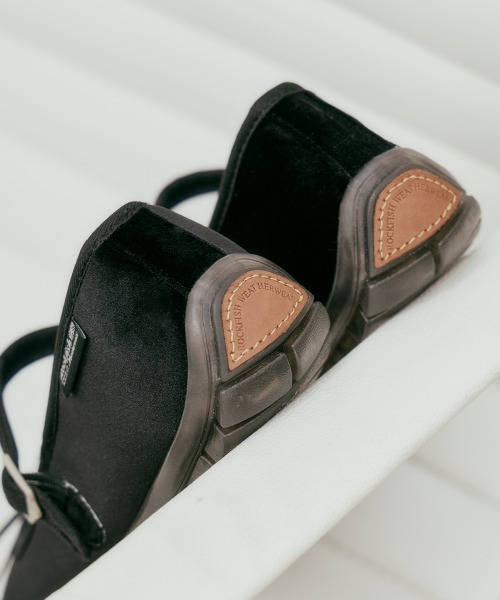 「ROCKFISH WEATHERWEAR」 フラットパンプス 23.0cm ブラック レディース_画像9