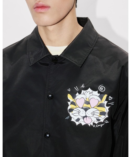 コート ジャケット 'KENZO Wild Tiger' ライト コーチ ジャケット メンズ レディースの画像