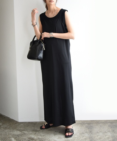 「and it_」 コンビワンピース M ミント レディース_画像5