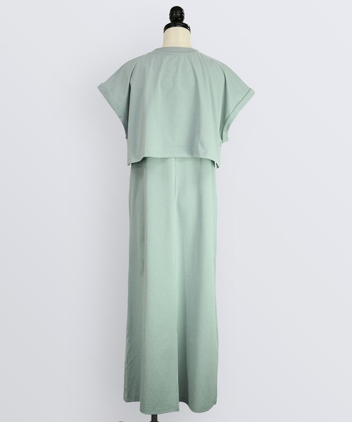 「and it_」 コンビワンピース M ミント レディース_画像9