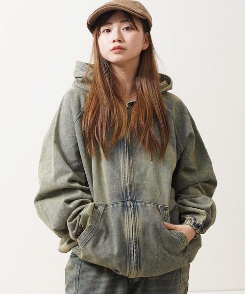デニムジャケット gジャン 「セットアップ可能」12oz デニム ジップ