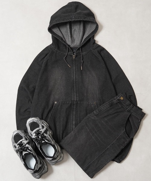 デニムジャケット gジャン 「セットアップ可能」12oz デニム ジップ