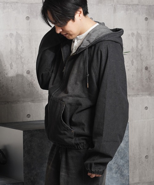 デニムジャケット gジャン 「セットアップ可能」12oz デニム ジップ