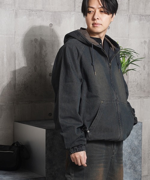 デニムジャケット gジャン 「セットアップ可能」12oz デニム ジップ