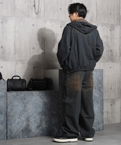 デニムジャケット gジャン 「セットアップ可能」12oz デニム ジップ