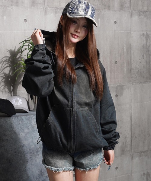デニムジャケット gジャン 「セットアップ可能」12oz デニム ジップ