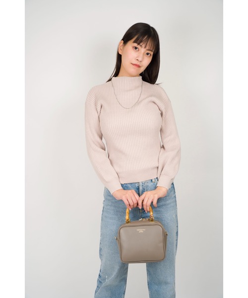 「CHRISTIAN VILLA」 2WAYバッグ FREE チャコールグレー レディースの画像