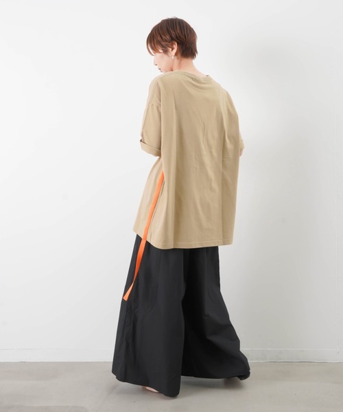 「blanc basque」 半袖Tシャツ FREE ベージュ レディース_画像8