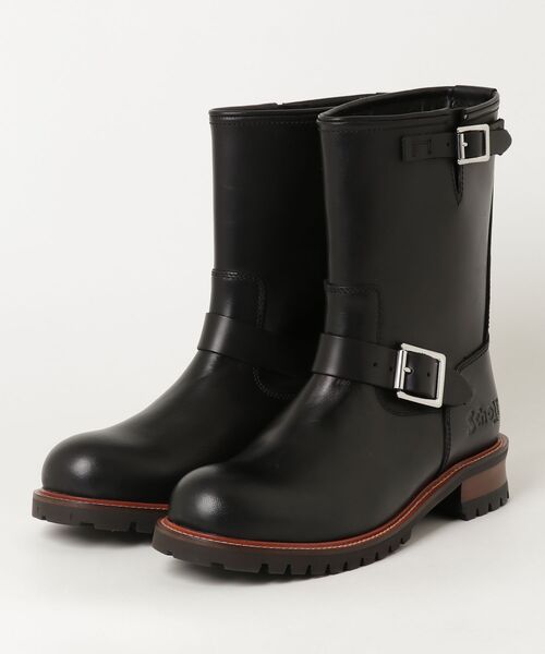 ブーツ Schott ENGINEER BOOTS LONG ショット メンズの画像