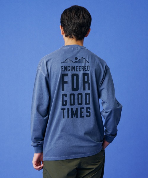 KAVU（カブー） tシャツ LS Good Time Tee ( pigment)/ロングスリーブ