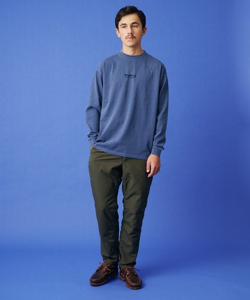 KAVU（カブー） tシャツ LS Good Time Tee ( pigment)/ロングスリーブ