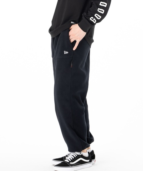 「NEW ERA」 スウェットパンツ L ブラック メンズの画像