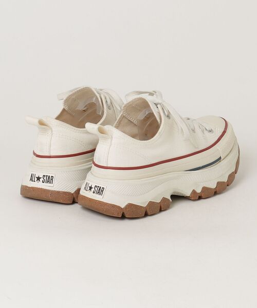 「CONVERSE」 ローカットスニーカー 23.5cm ホワイト レディース_画像2