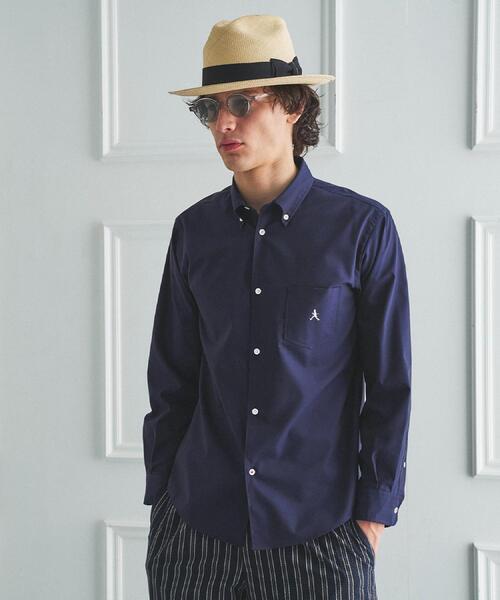 L*3様 Joker Brand タッチダウンフットボールシャツ ネイビー TAKEO KIKUCHI（タケオキクチ） シャツ 「BOWLER HAT LABEL」ボーラー