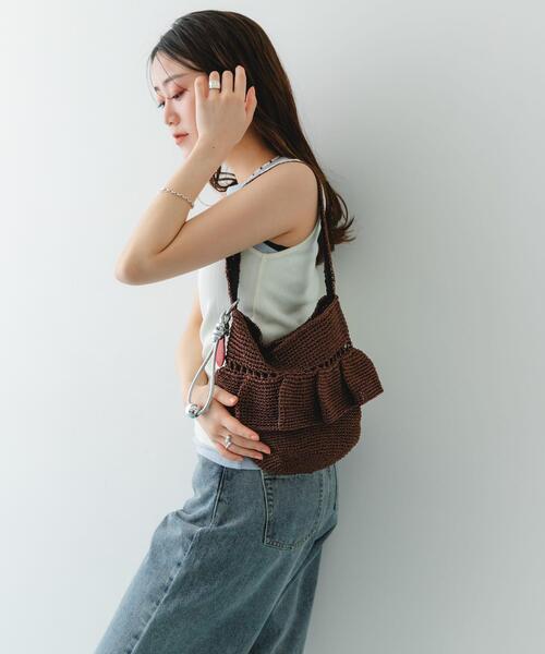 【美品】RODO ロド italy クロコ型押　ワンショルダーバッグ RODE SKO（ロデスコ） ショルダーバッグ バッグ ワンハンドルフリル