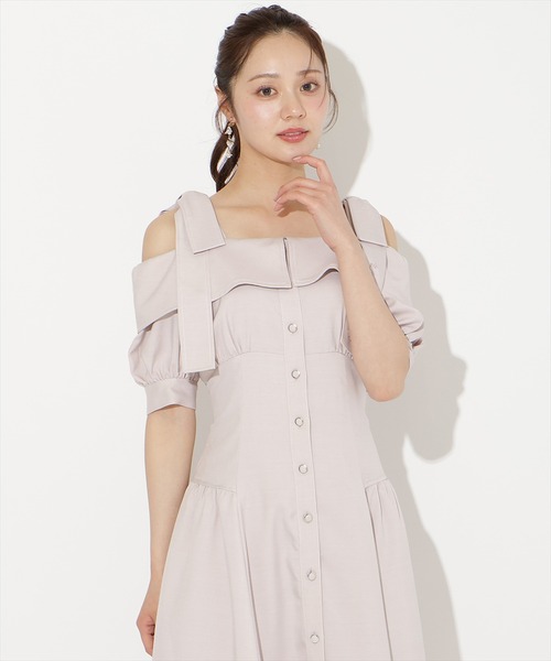 WILLSELECTION（ウィルセレクション） ワンピース 半袖 リボン