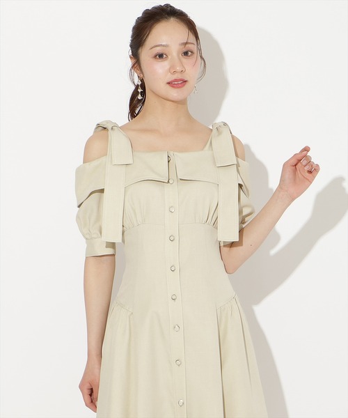 WILLSELECTION（ウィルセレクション） ワンピース 半袖 リボン