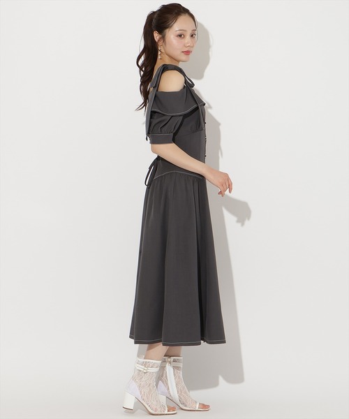 WILLSELECTION（ウィルセレクション） ワンピース 半袖 リボン 