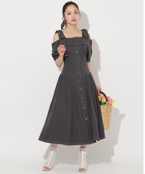 WILLSELECTION（ウィルセレクション） ワンピース 半袖 リボン 