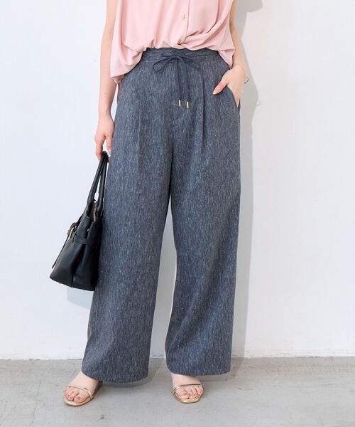 パンツ ウォッシャブルイージーパンツ レディースの画像
