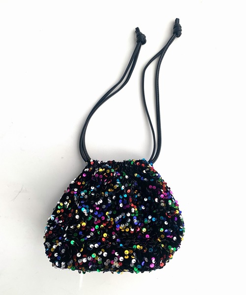 「Q」 ハンドバッグ ONE SIZE ブラック レディース_画像7