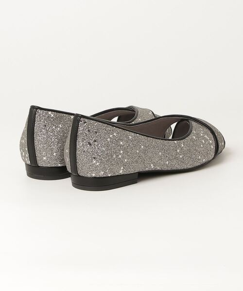 「artemis by DIANA」 フラットパンプス 24.0cm シルバー レディース_画像2