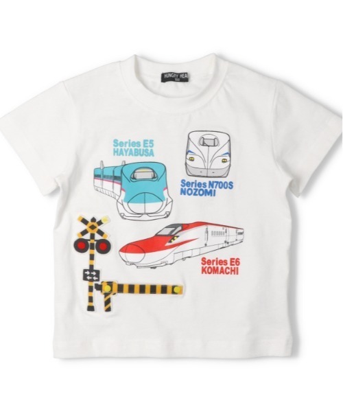 hungry heart（ハングリーハート） tシャツ 新幹線電車プリント仕掛け 