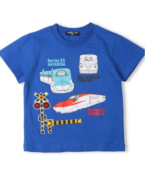 hungry heart（ハングリーハート） tシャツ 新幹線電車プリント仕掛け