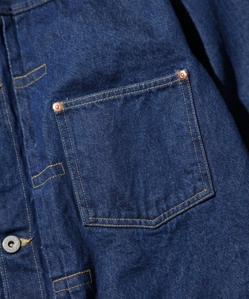 デニムジャケット gジャン PENNY’S FOREMOST ぺニーズフォアモスト / WW II T-BACK JACKET メンズ レディースの画像