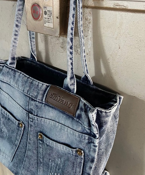 non-hedge（ノンヘッジ） トートバッグ デニムトートバッグ レディース