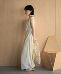 ワンピース drape neck sleeve...の詳細画像3