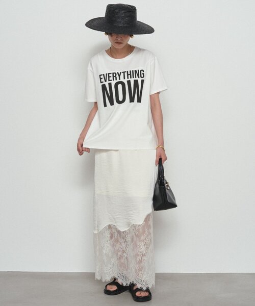 Loungedress（ラウンジドレス） tシャツ 半袖 NOWロゴT レディース