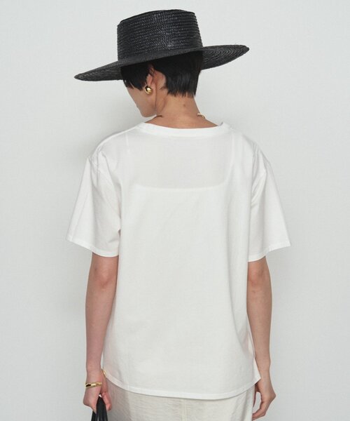 Tシャツ(半袖/袖なし) Loungedress - loungedress Loungedress（ラウンジドレス） tシャツ 半袖 NOWロゴT レディース
