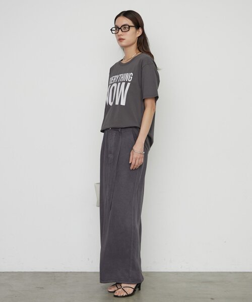 Loungedress（ラウンジドレス） tシャツ 半袖 NOWロゴT レディース